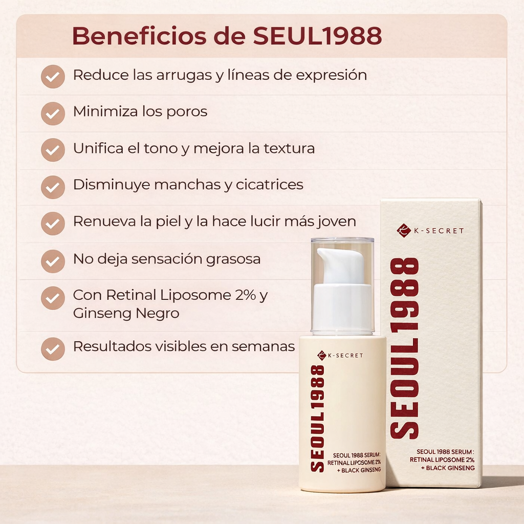 K-SECRET – Seoul 1988 Serum Antiedad